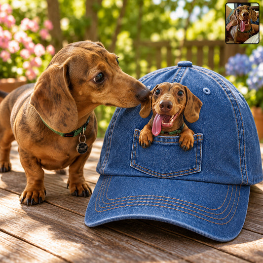 Cadeau pour Propriétaire de Chien - Casquette Classique Personnalisée