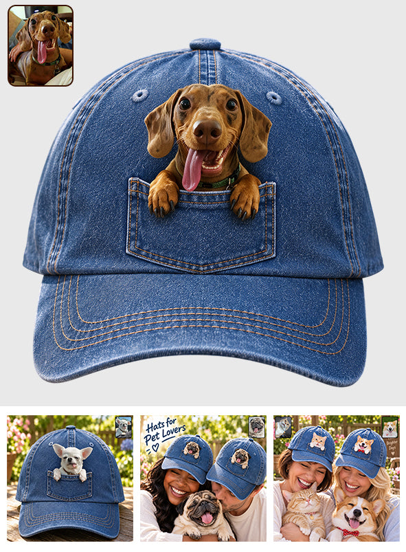 Gift for Pet Owner - Personalized Dog Classic Cap