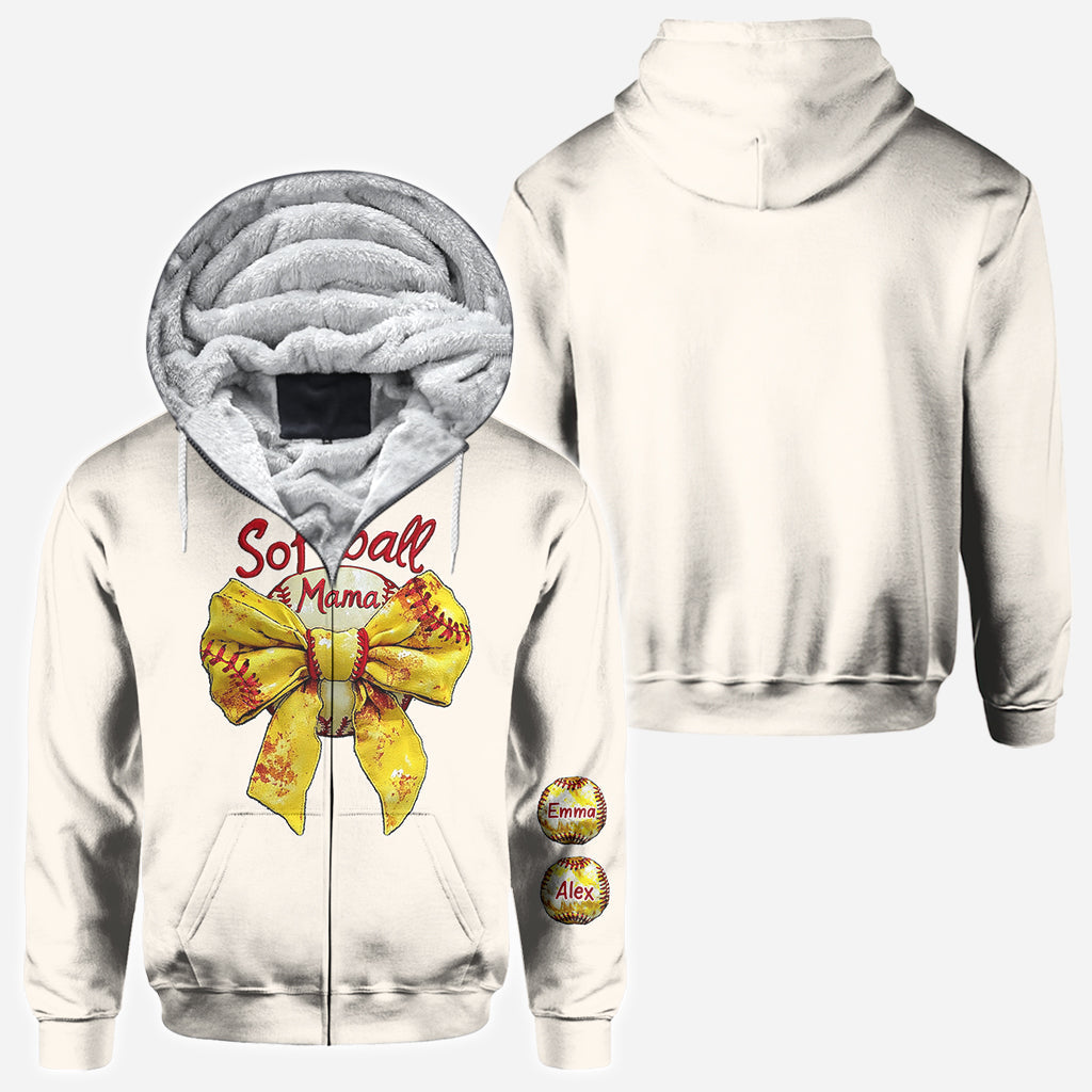 Softball Mama - Personalized Softball All Over Shirt