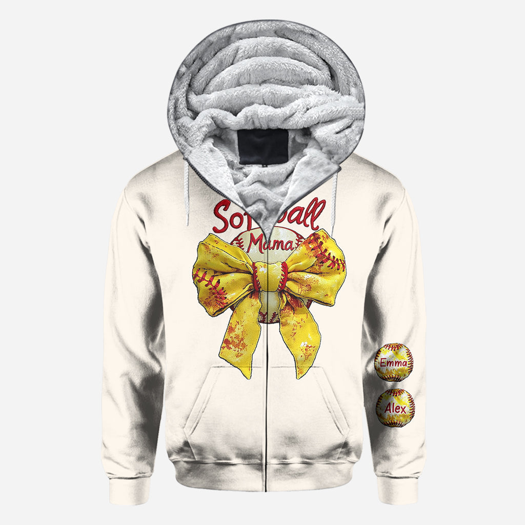 Softball Mama - Personalized Softball All Over Shirt