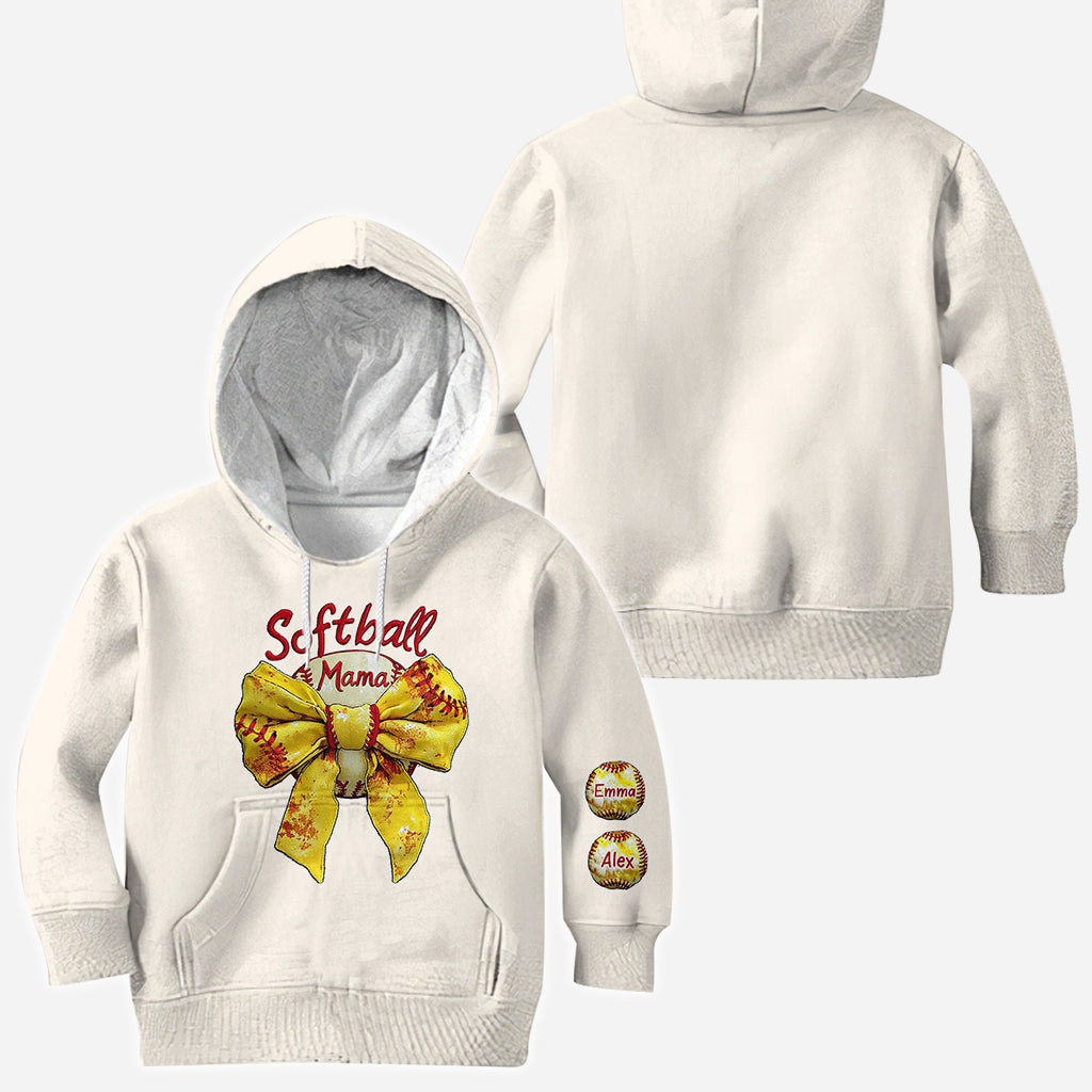 Softball Mama - Personalized Softball All Over Shirt