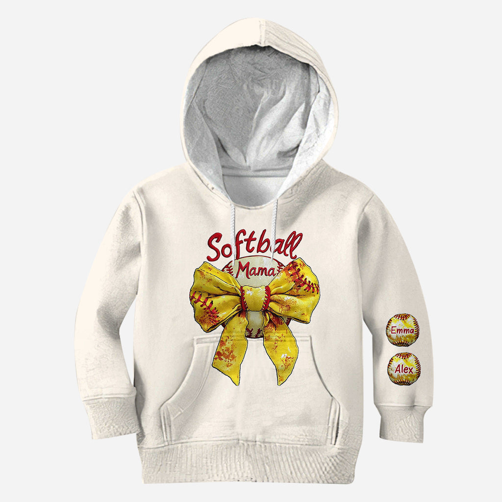 Softball Mama - Personalized Softball All Over Shirt