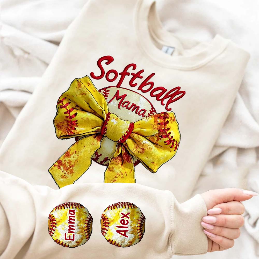 Softball Mama - Personalized Softball All Over Shirt