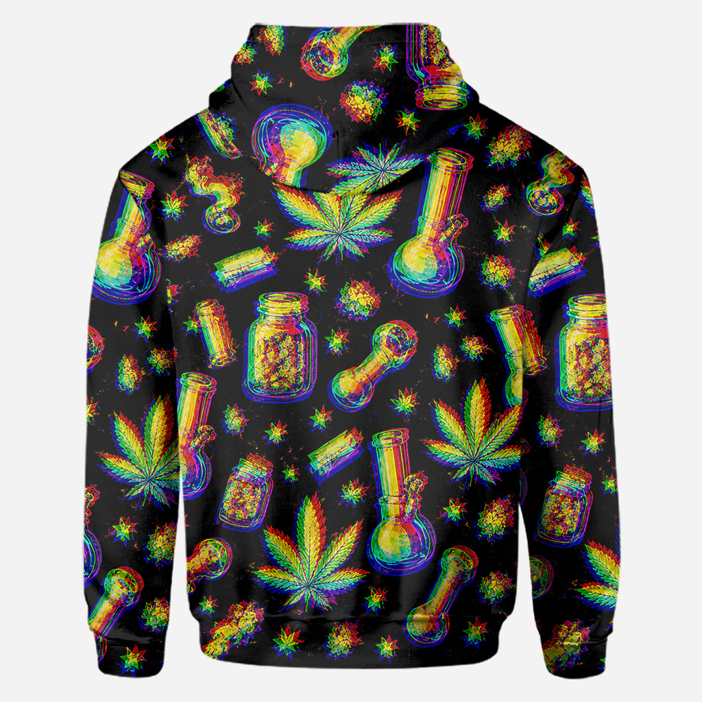 Stoned - Personalisierte Weed All Over Shirt