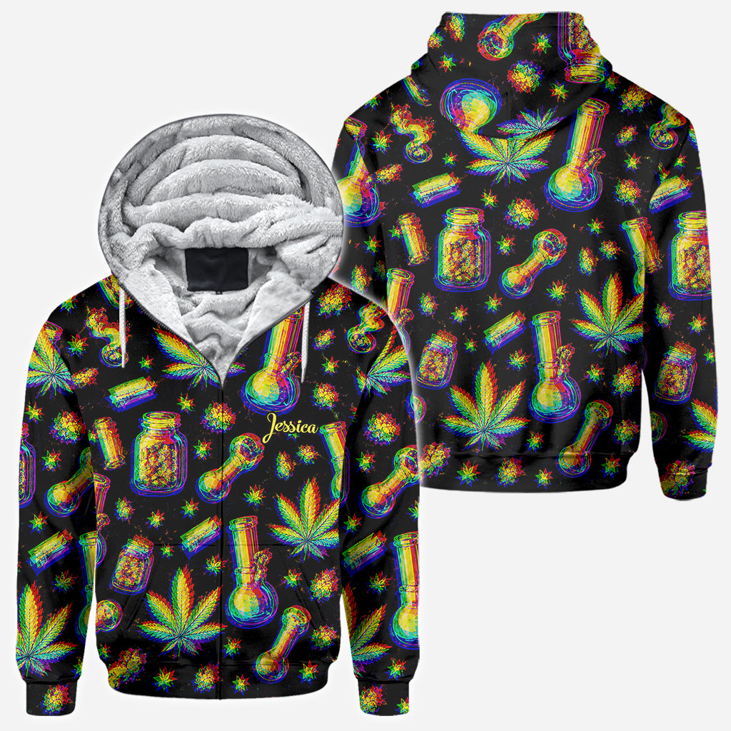 Stoned - Personalisierte Weed All Over Shirt