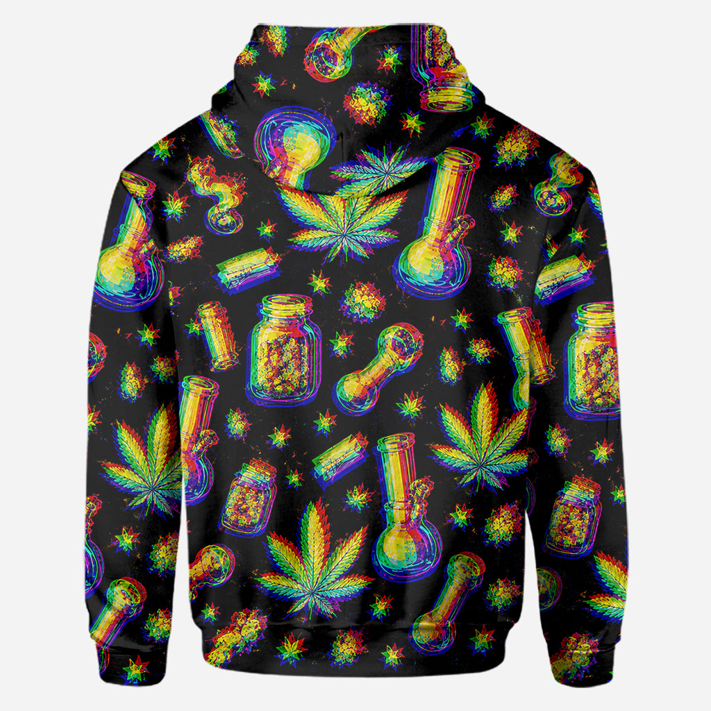 Stoned - Personalisierte Weed All Over Shirt