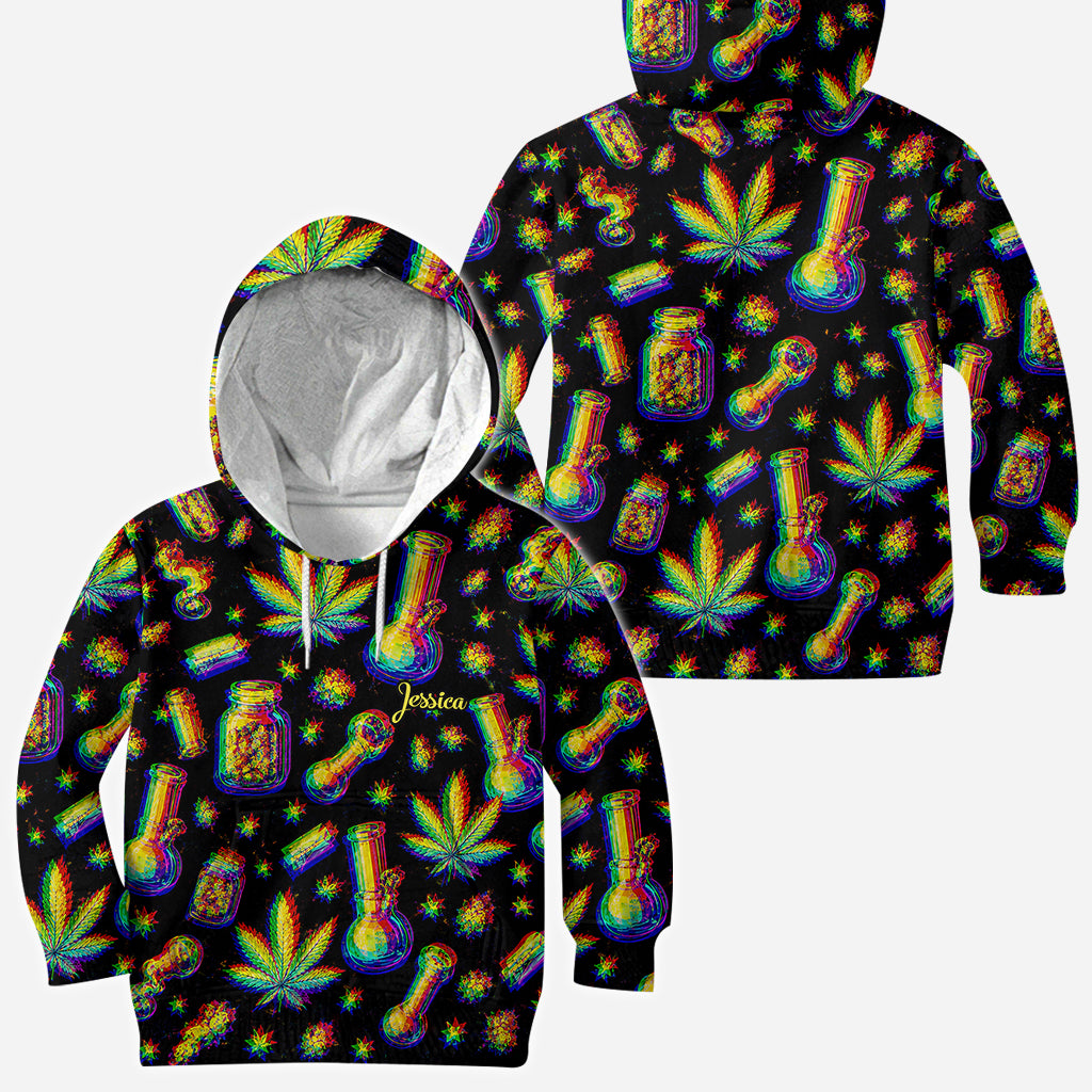 Stoned - Personalisierte Weed All Over Shirt