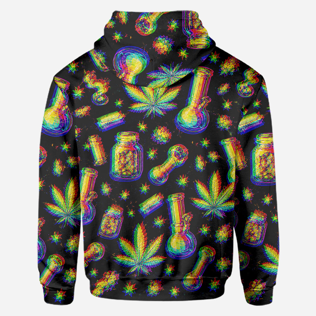 Stoned - Personalisierte Weed All Over Shirt