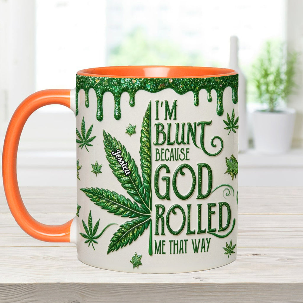 Je suis franc parce que Dieu m'a fait ainsi - Tasse et sous-verre personnalisés