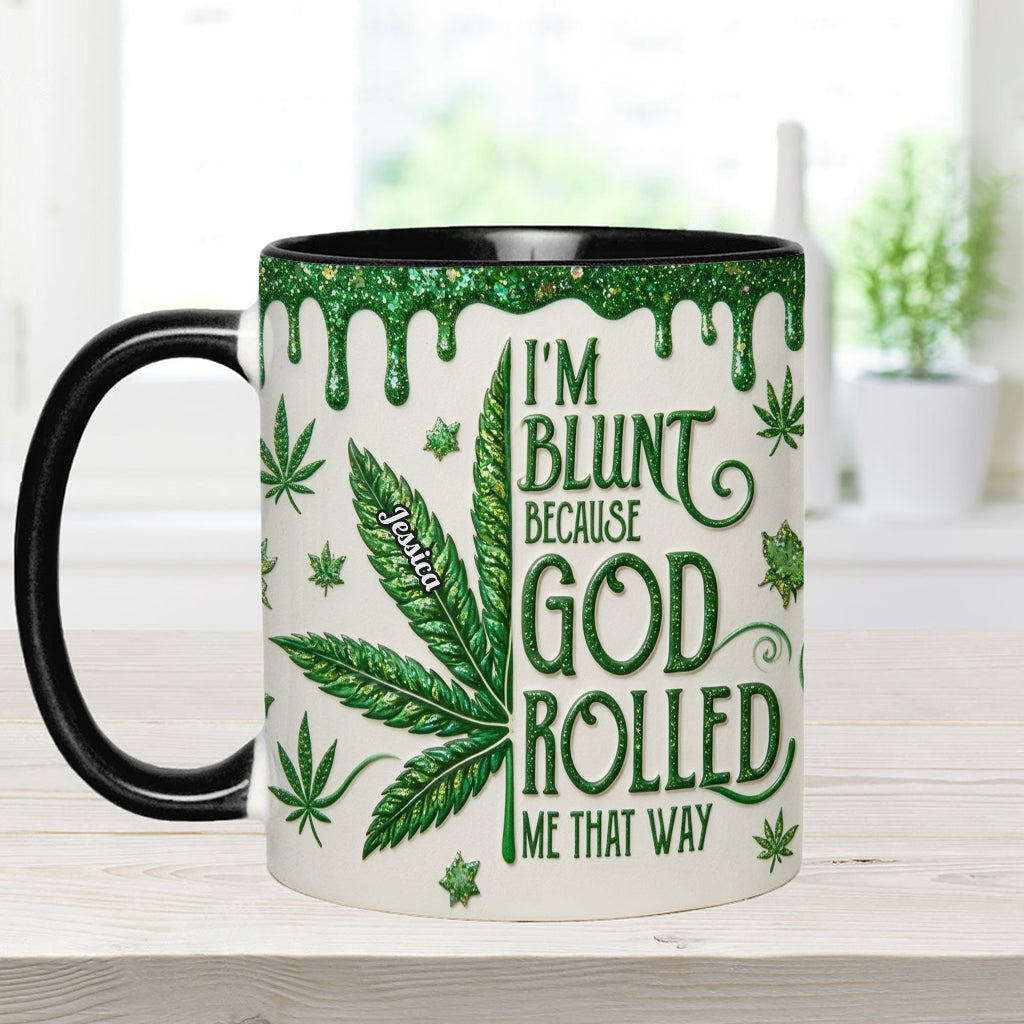 Je suis franc parce que Dieu m'a fait ainsi - Tasse et sous-verre personnalisés