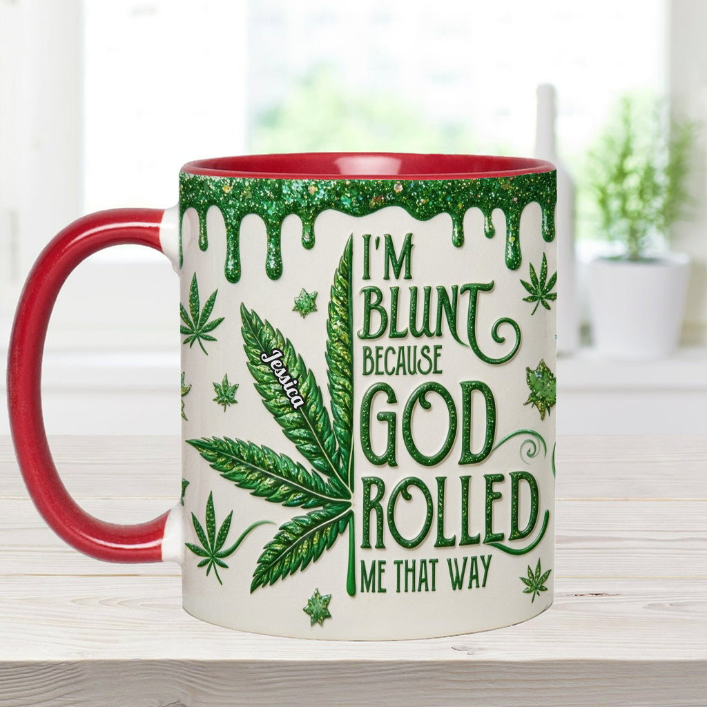 Je suis franc parce que Dieu m'a fait ainsi - Tasse et sous-verre personnalisés
