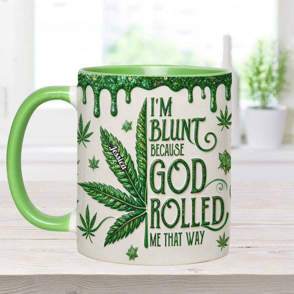 Je suis franc parce que Dieu m'a fait ainsi - Tasse et sous-verre personnalisés