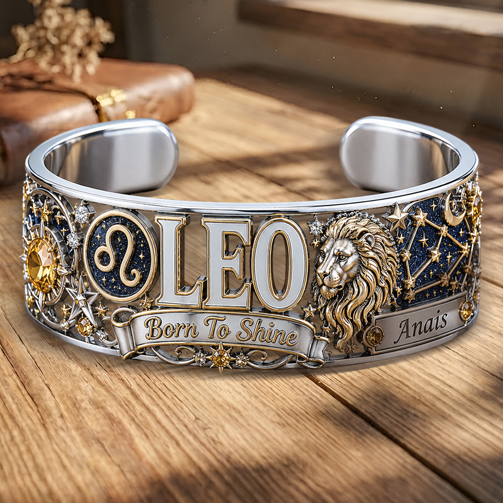 Bracelet de poignet en aluminium - Horoscope personnalisé