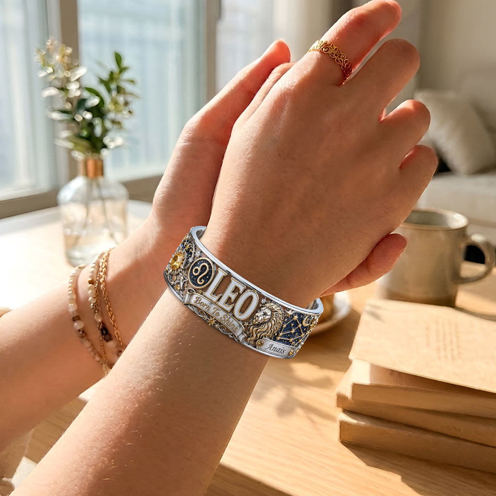 Bracelet de poignet en aluminium - Horoscope personnalisé