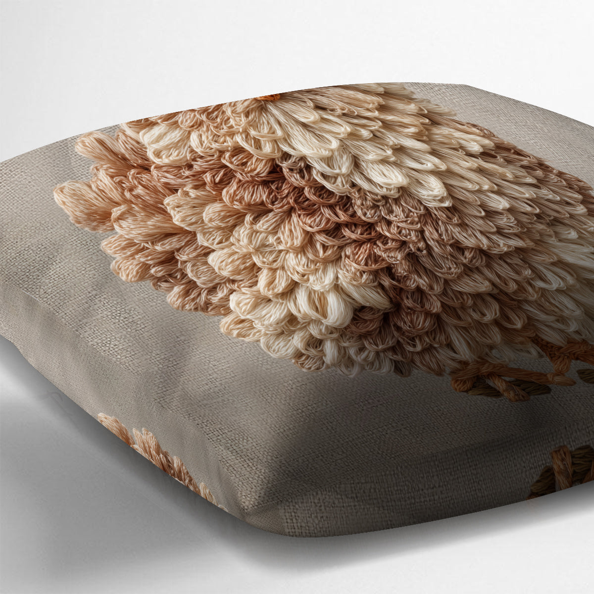 Coussin décoratif personnalisé « Love Chicken »