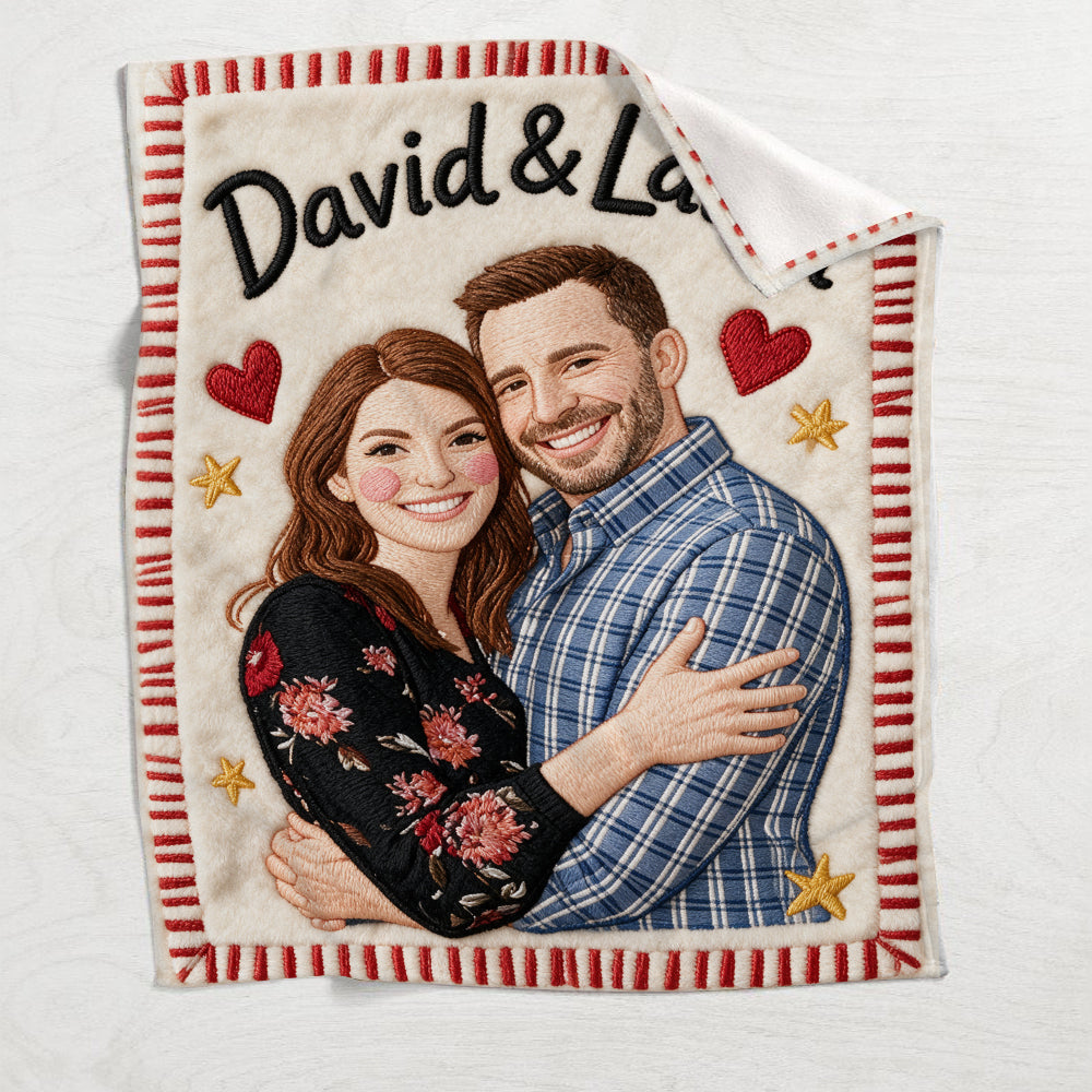 You & Me We Got This - Personalized Couple Blanket