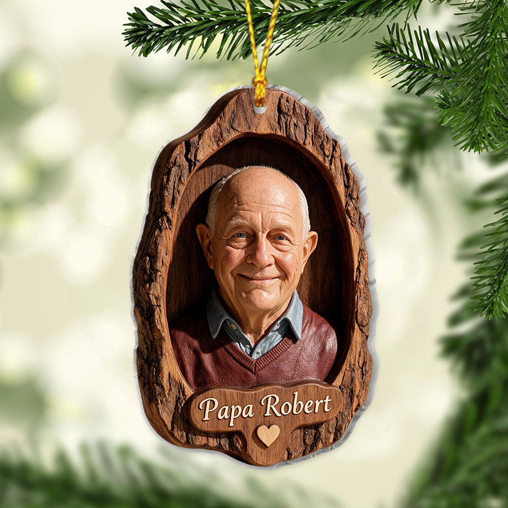 Trauergeschenk für die Familie - Ihre Liebe bleibt - Personalisierte Gedenkornament