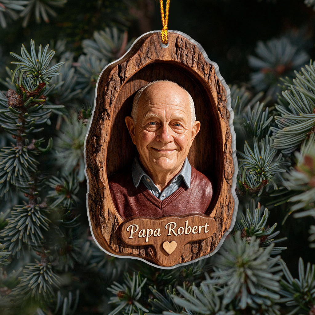Trauergeschenk für die Familie - Ihre Liebe bleibt - Personalisierte Gedenkornament