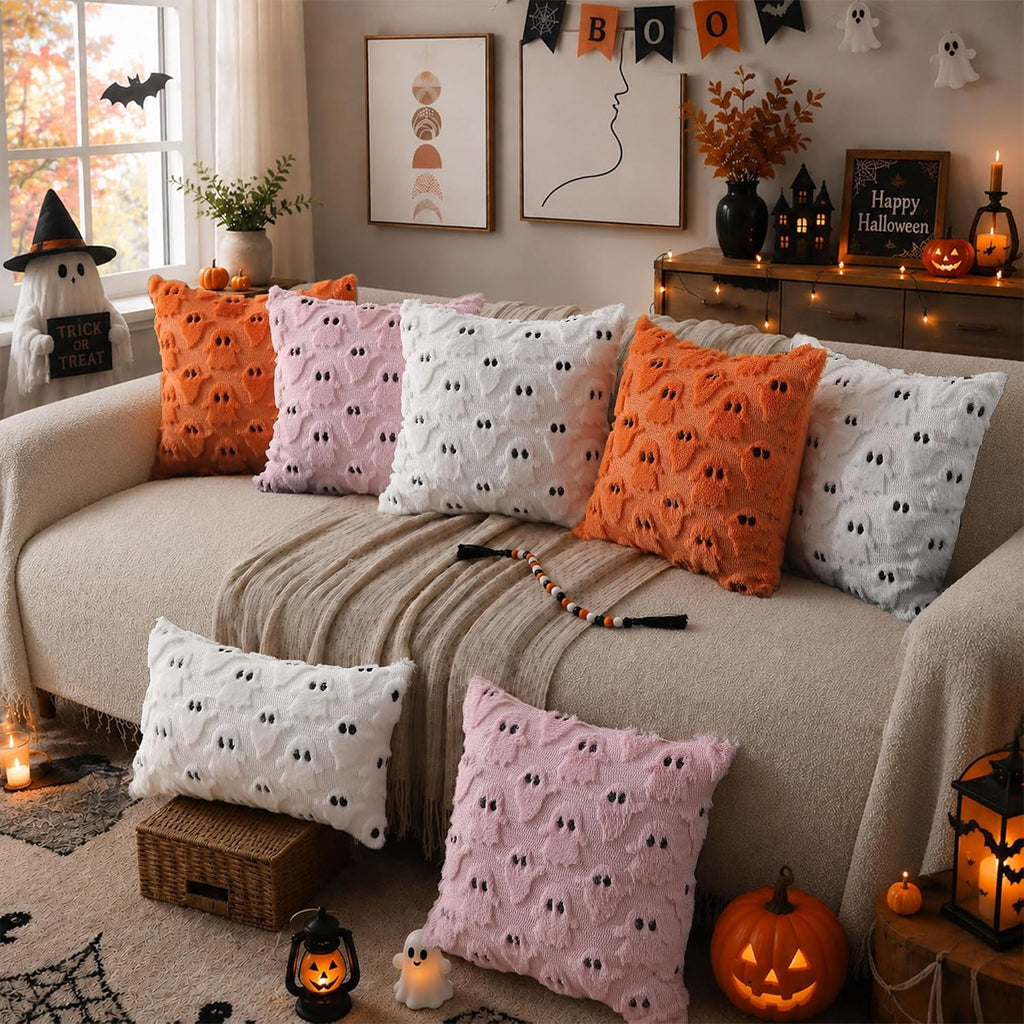 Ghost Tufted Kissenbezug