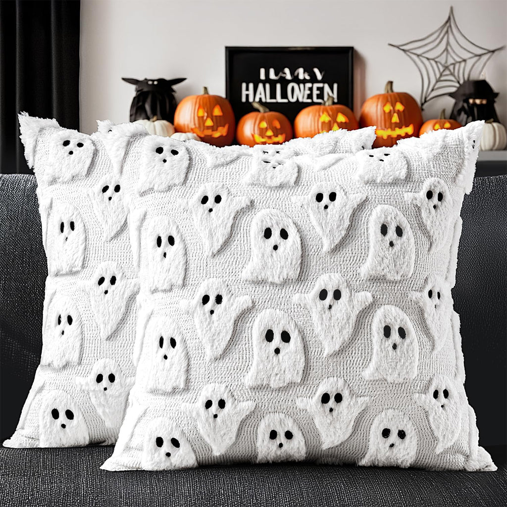 Ghost Tufted Kissenbezug