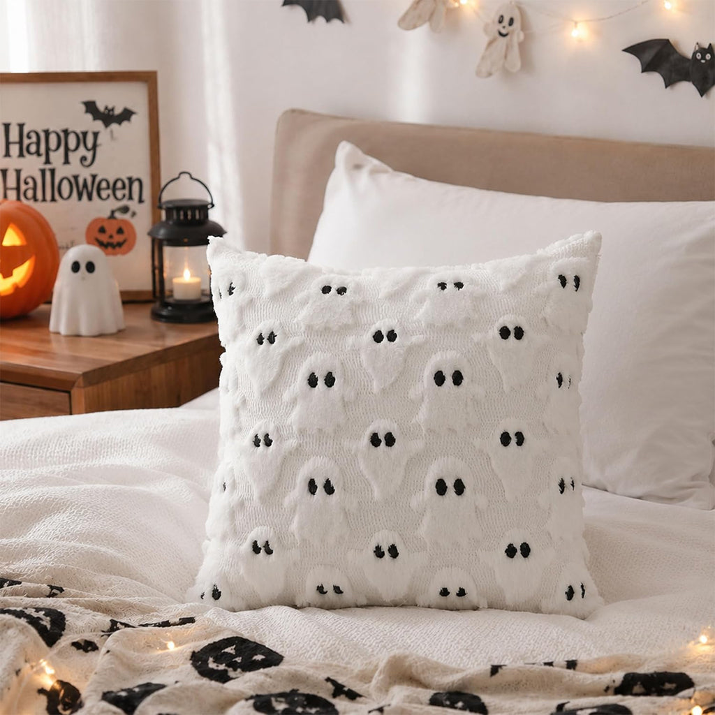Ghost Tufted Kissenbezug