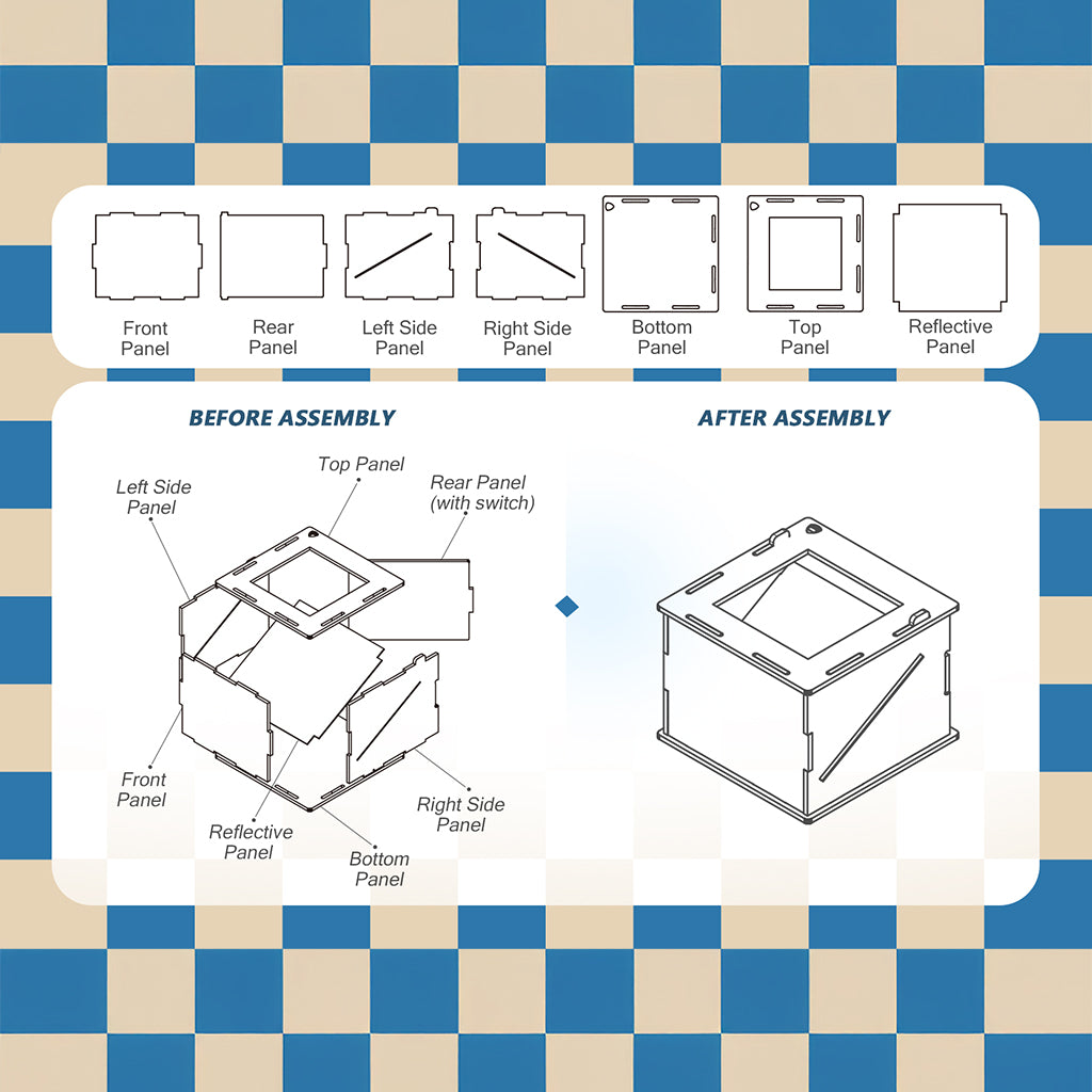 Individuelles Foto Immer Bei Ihnen - Personalisierte 3D Erinnerungsbox