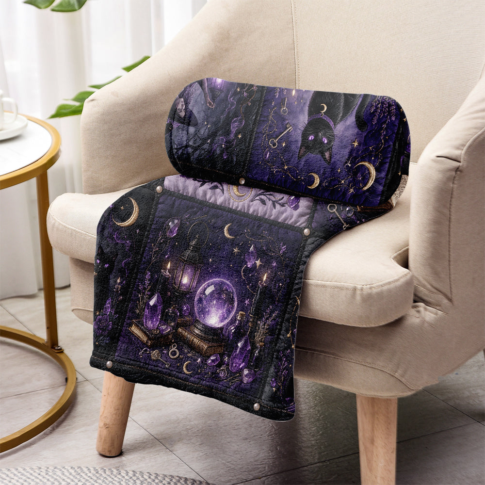 Stay Magical - Personalized Witch Blanket