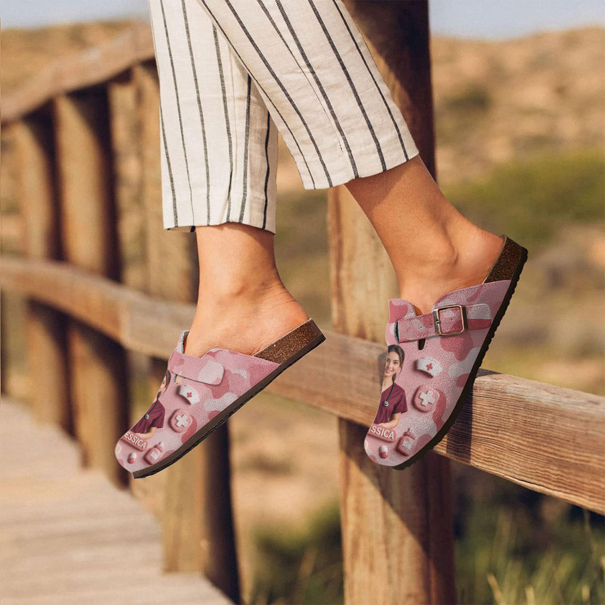 Nurse Life - Personalized Nurse Clogs With Arch Support