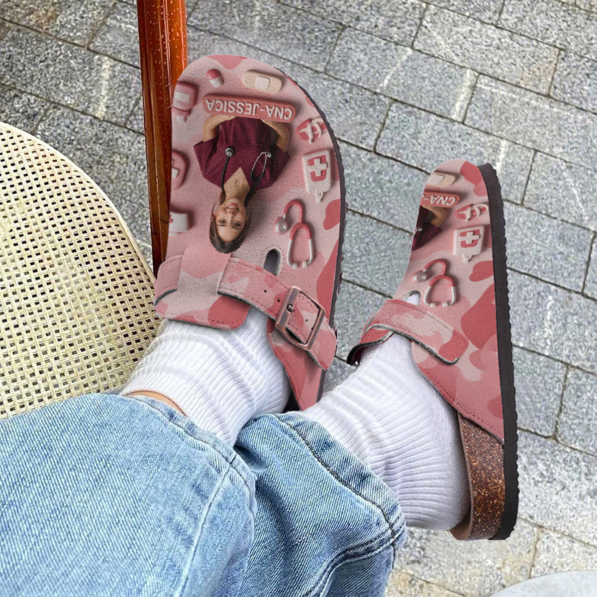 Nurse Life - Personalized Nurse Clogs With Arch Support