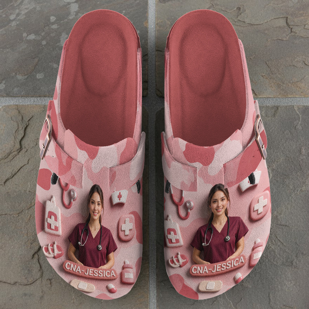 Nurse Life - Personalized Nurse Clogs With Arch Support