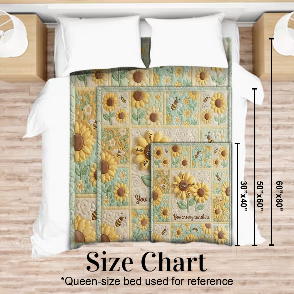 Tu es mon rayon de soleil - Couverture personnalisée pour grand-mère