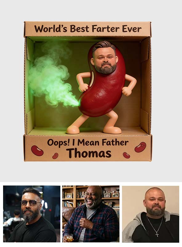 Beste Zeit für Papa - Personalisierte Vater Acrylplakette in individueller Form