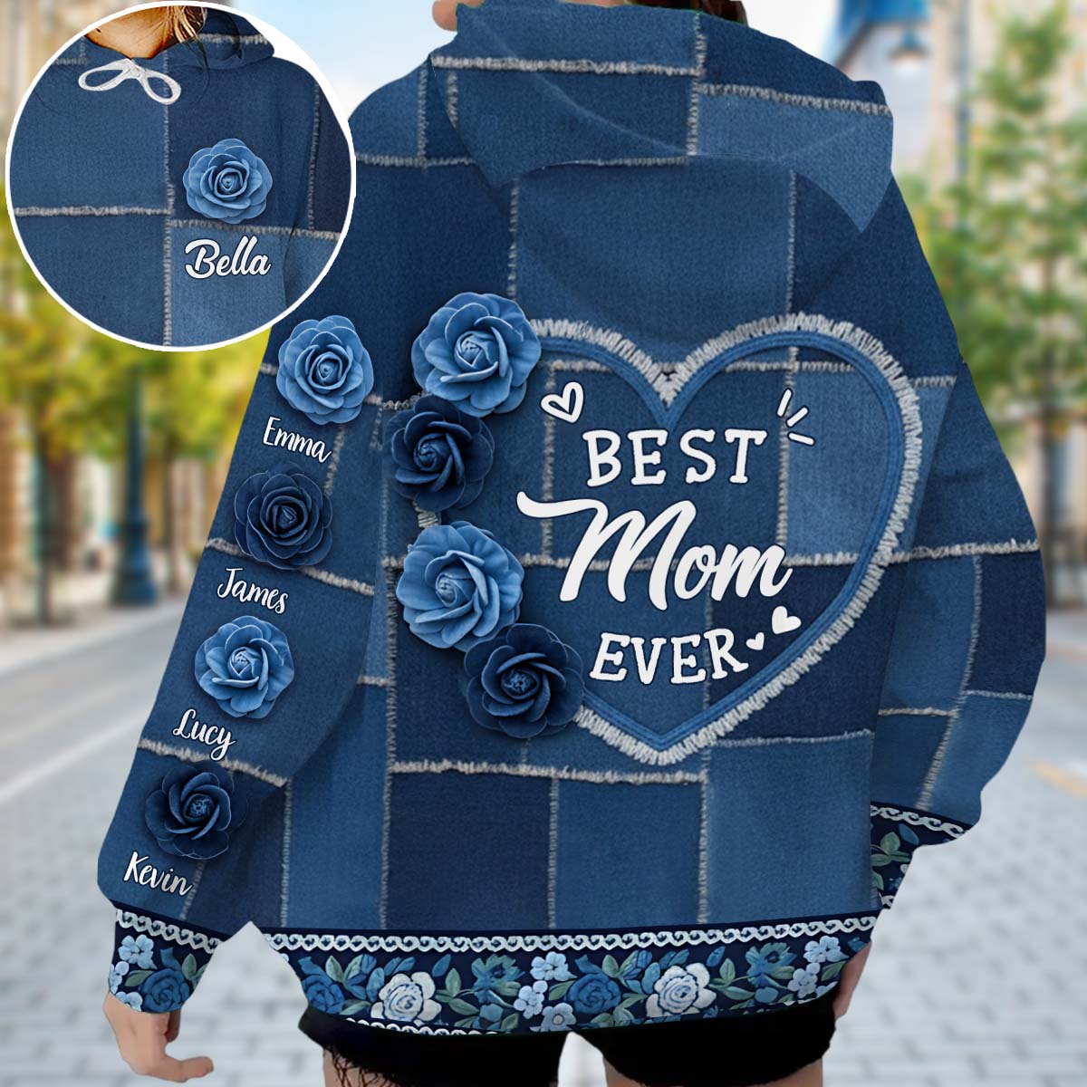 Best Gift For Mom, Grandma - Personalized Mother All Over Shirt