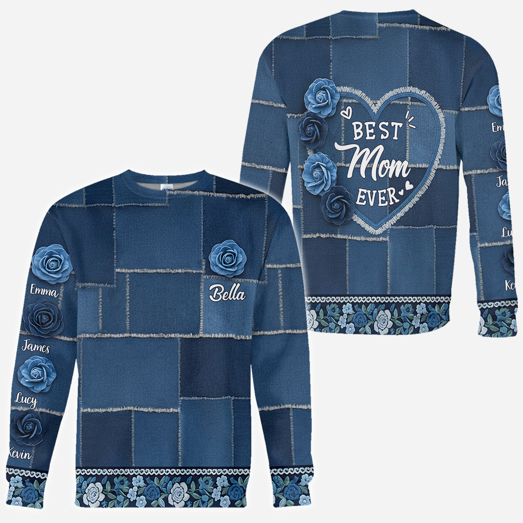 Best Gift For Mom, Grandma - Personalized Mother All Over Shirt