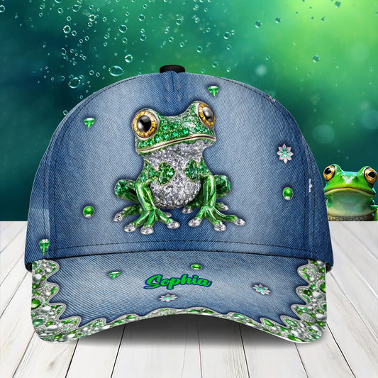 Wunderschöner Frosch – Personalisierte Frosch-Klassikkappe