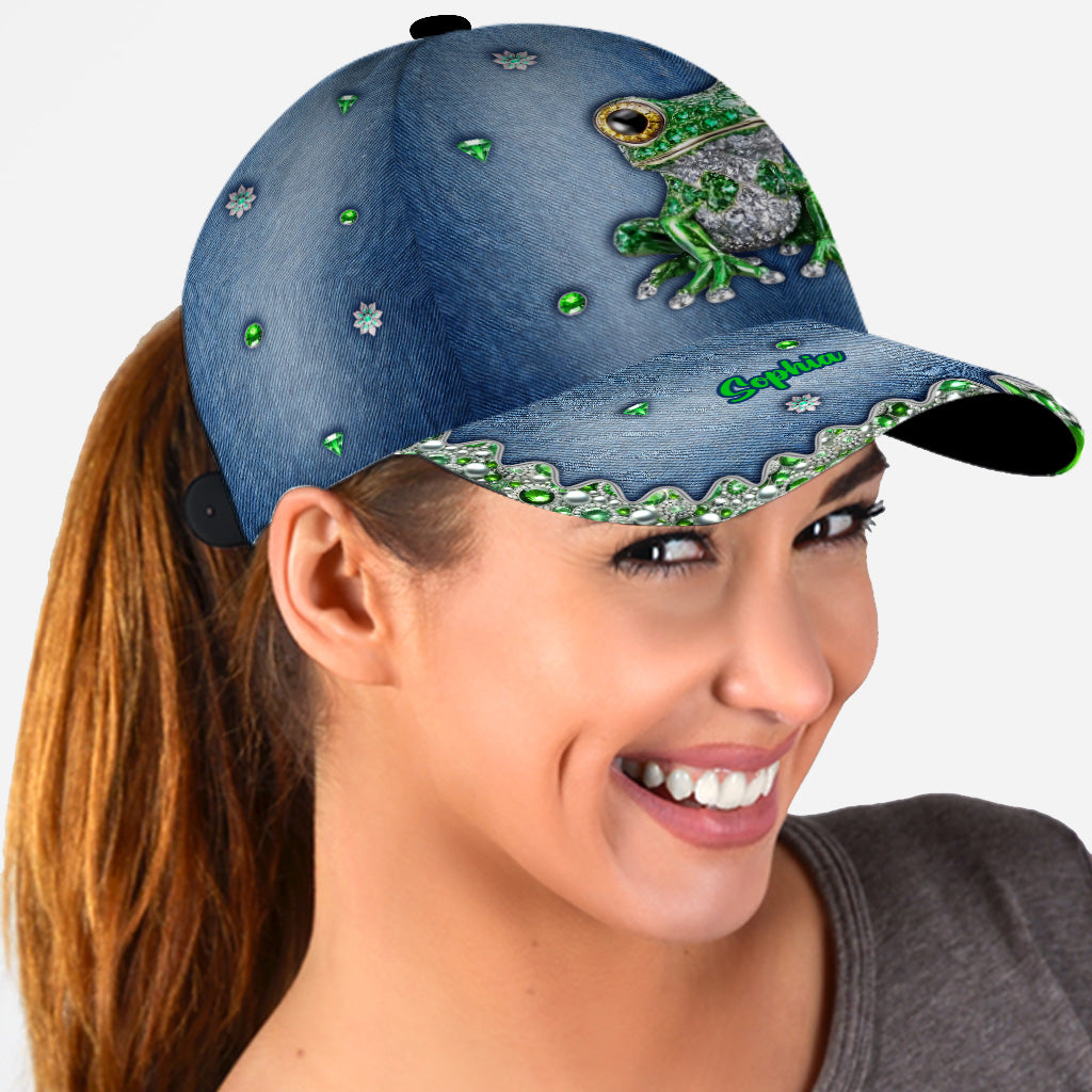 Wunderschöner Frosch – Personalisierte Frosch-Klassikkappe