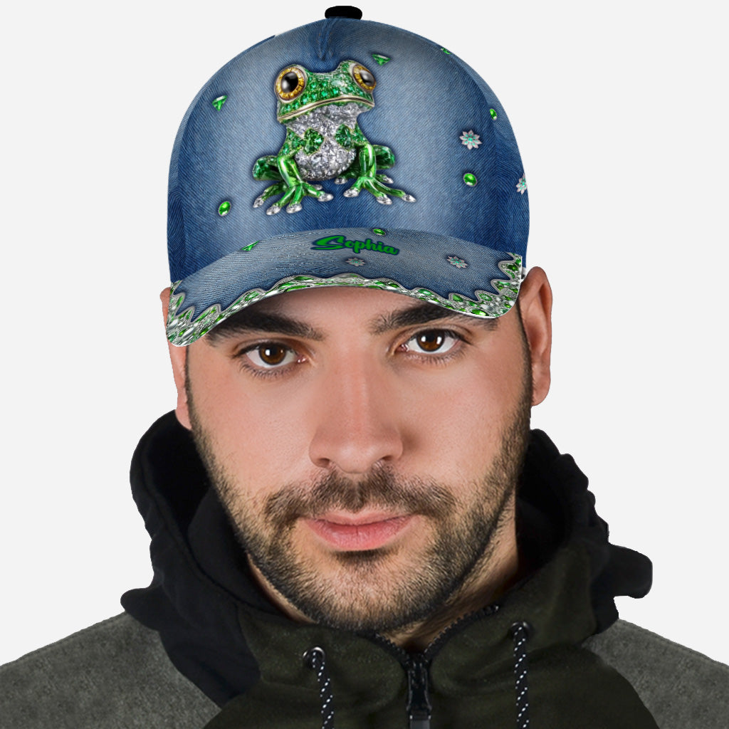 Wunderschöner Frosch – Personalisierte Frosch-Klassikkappe