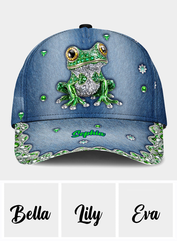 Wunderschöner Frosch – Personalisierte Frosch-Klassikkappe