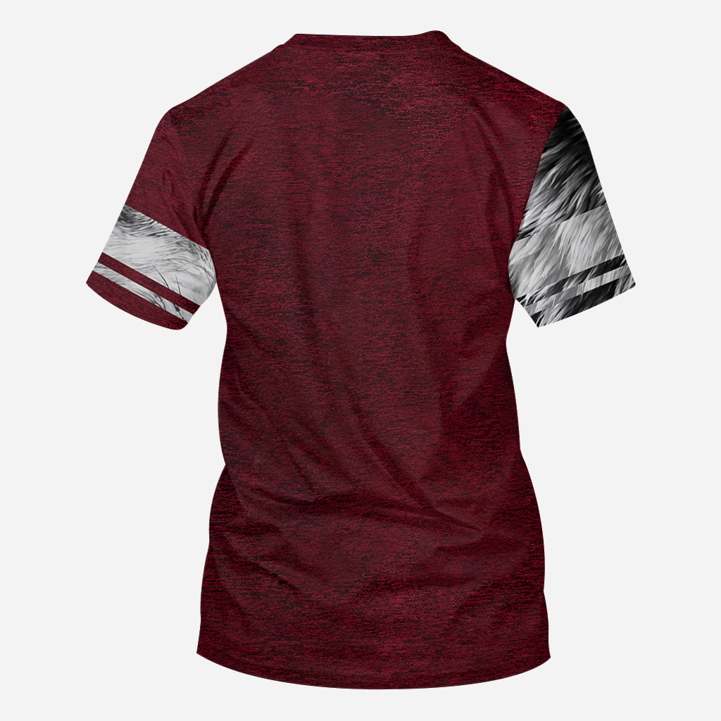 Papás Wolf Pack - Personalisierte Vater All Over Shirt