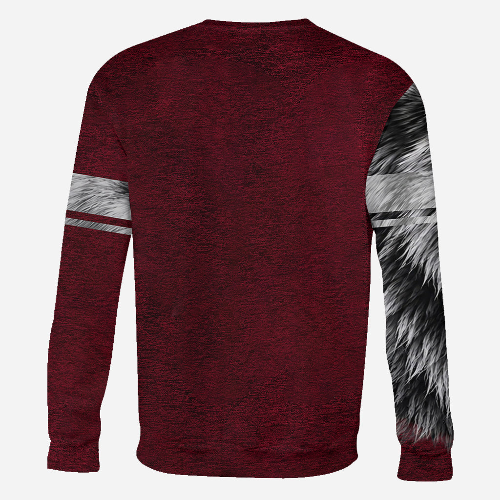 Papás Wolf Pack - Personalisierte Vater All Over Shirt