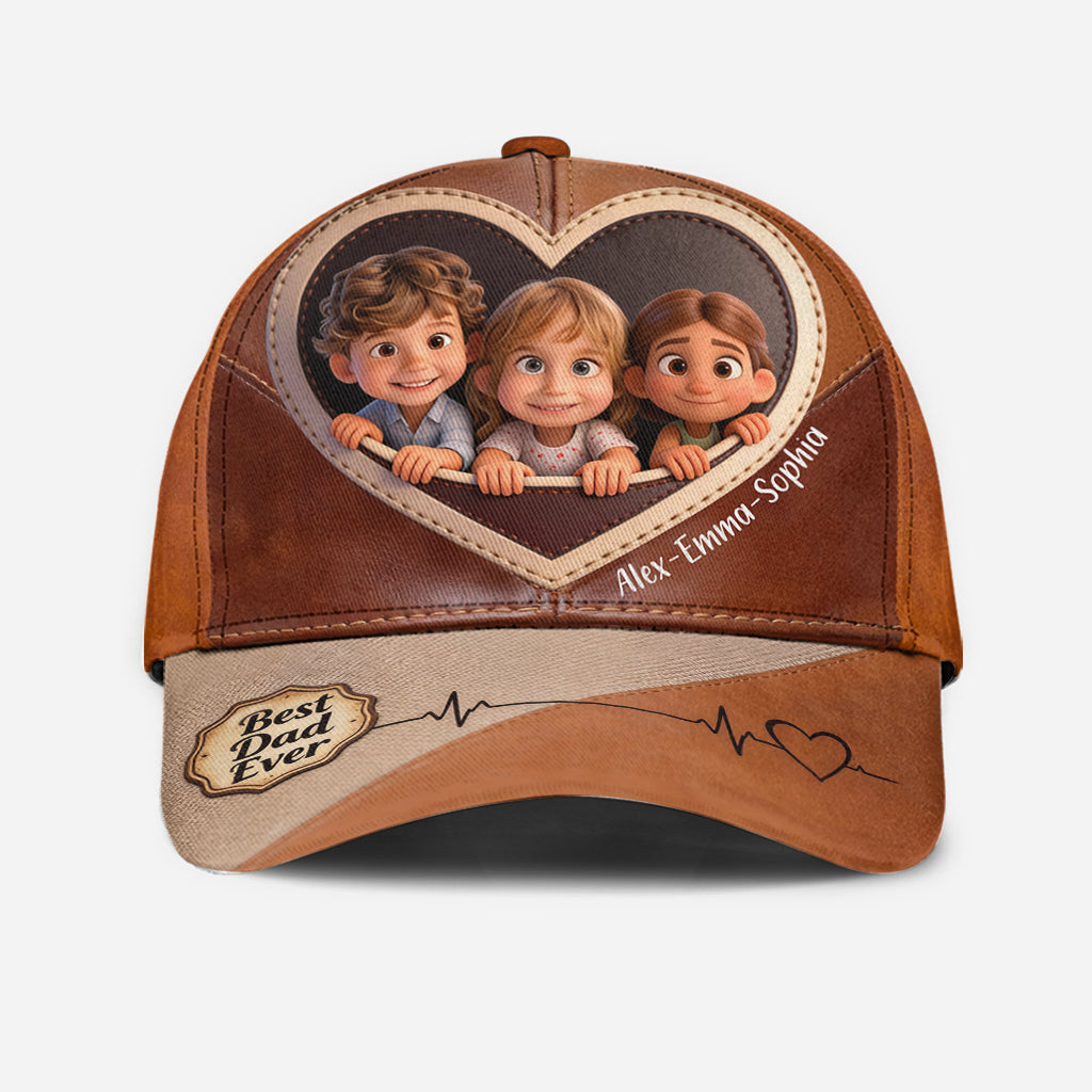 Custom From Any Photo - Personalized Father Classic Cap