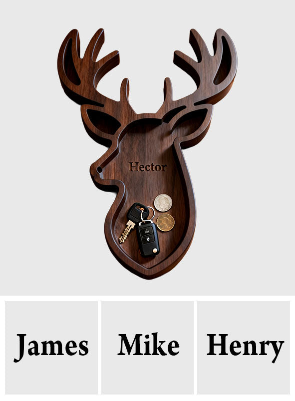 Das perfekte Geschenk für Jagdliebhaber – personalisierte Jagd-Aufbewahrungsschale