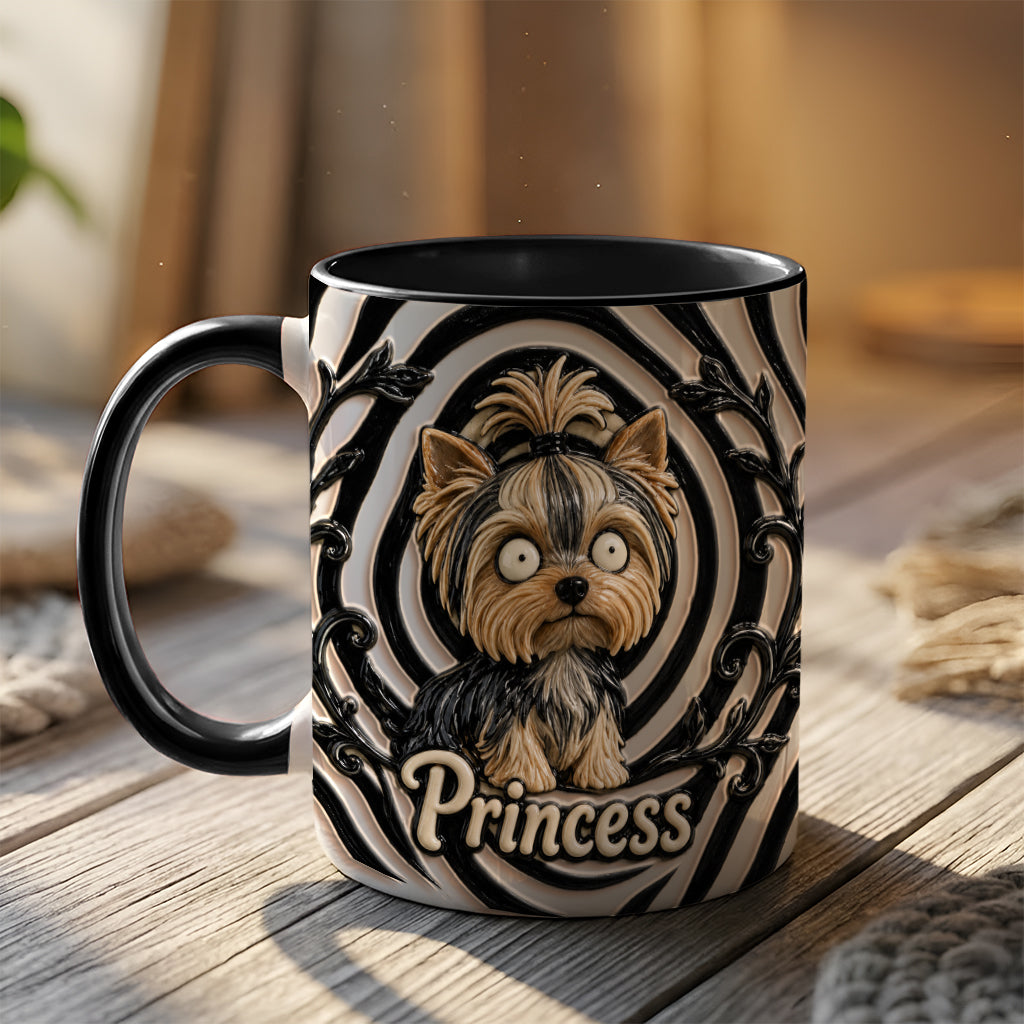 Cute Freaky Pet For Halloween - Personalized Dog 3D Printed Accent Mug