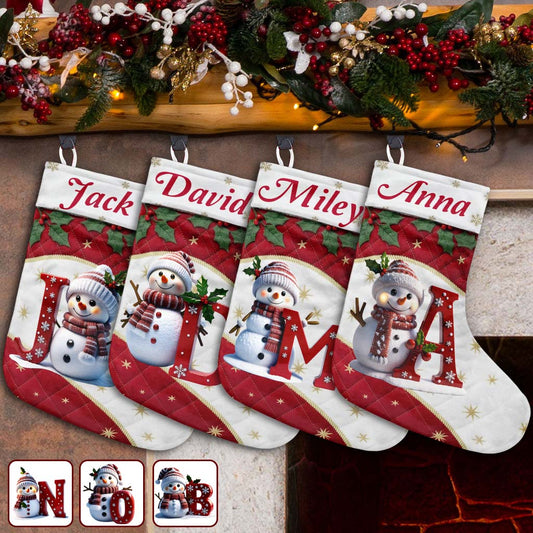 Frohe Weihnachten – Personalisierte Weihnachtsstrümpfe für die Familie