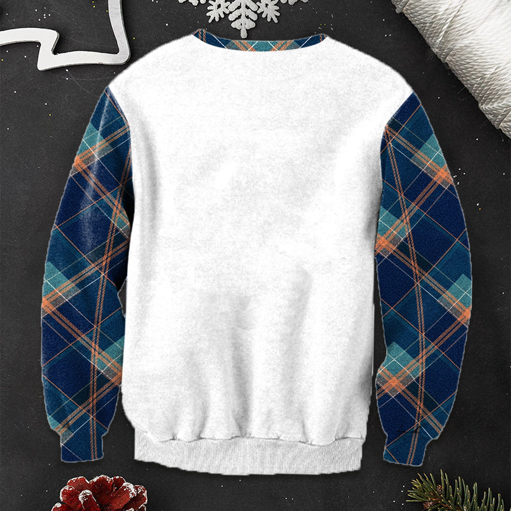 J'adore les vaches des Highlands - Pull moche personnalisé avec une vache des Highlands
