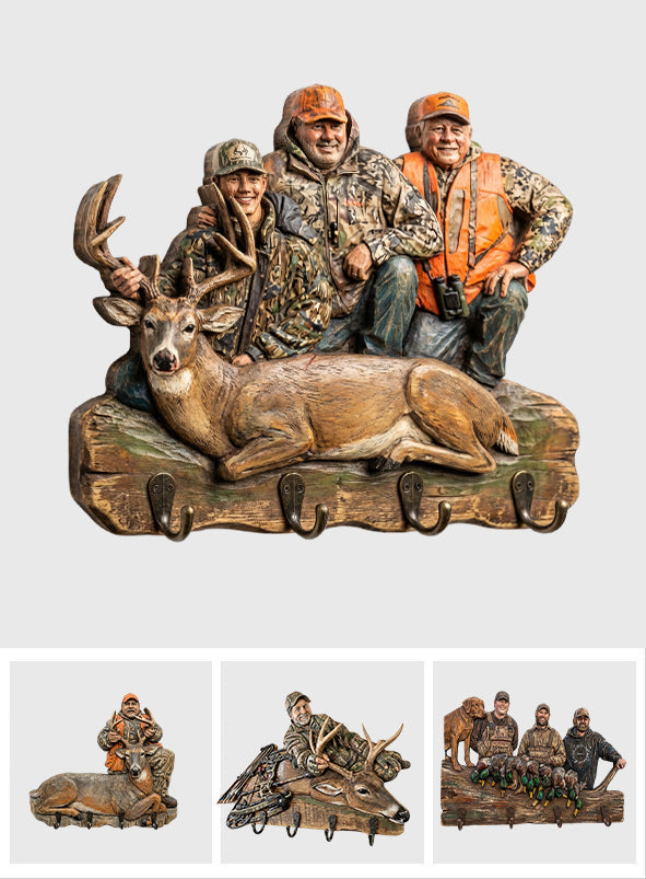 Support de chasse suspendu personnalisé à partir de n'importe quelle photo - Support de chasse sur mesure.