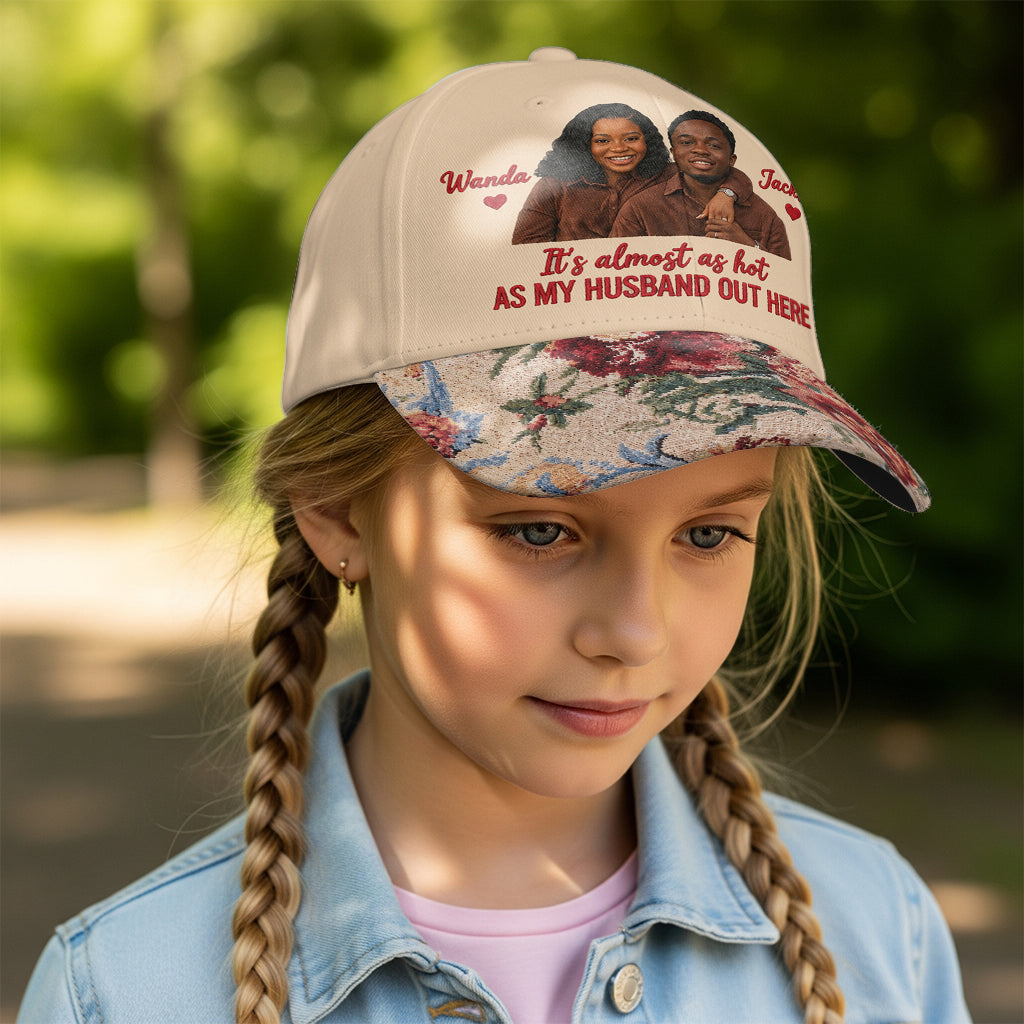 Personalisierte Blumenmütze für meinen Mann/Freund - Klassische Kappe für Paare