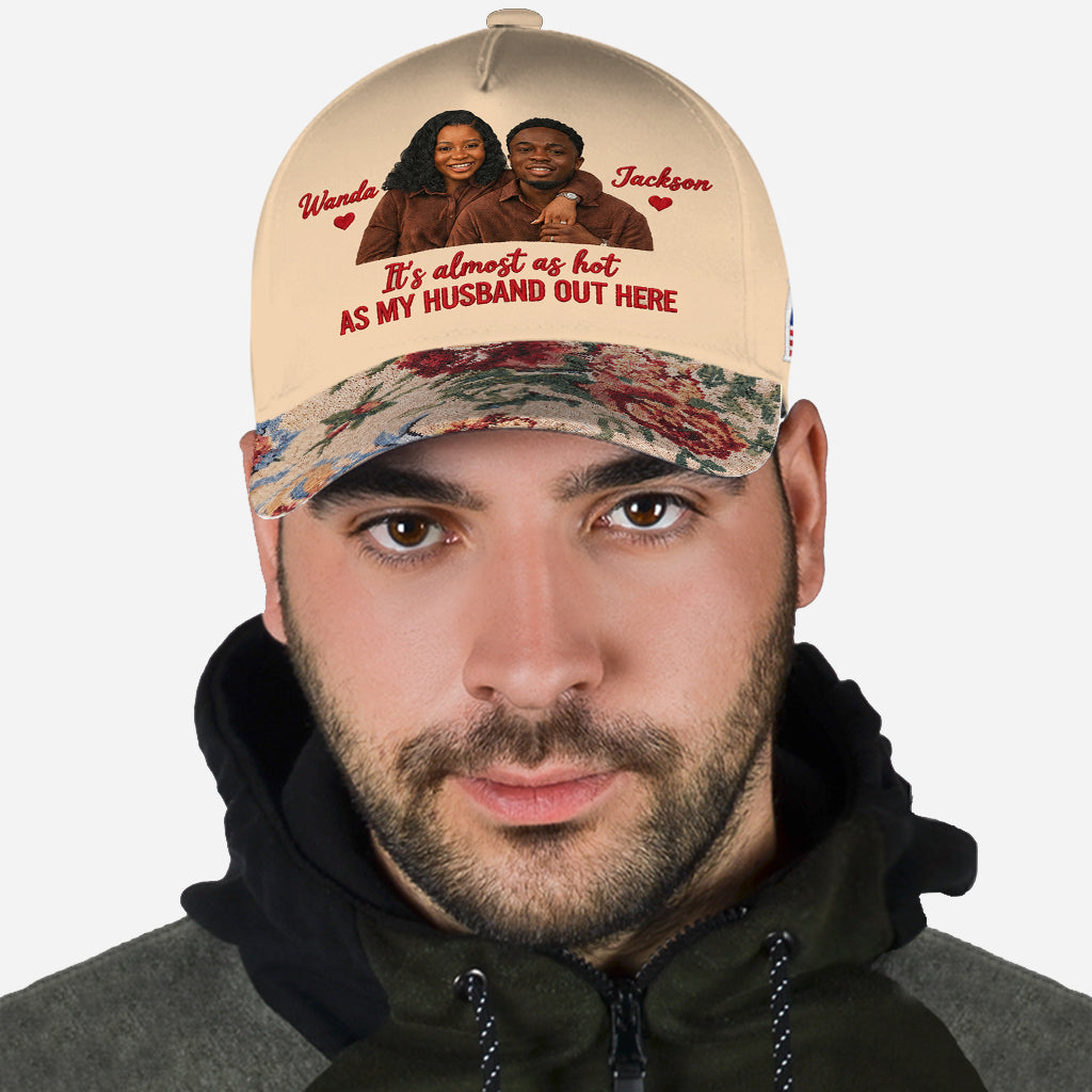 Personalisierte Blumenmütze für meinen Mann/Freund - Klassische Kappe für Paare