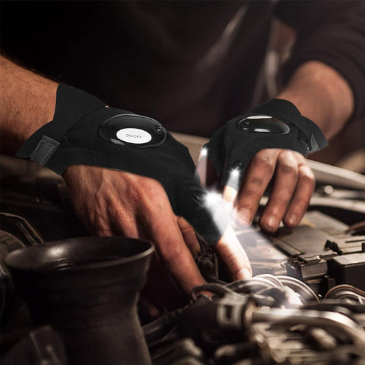 LED Flashlight Gloves