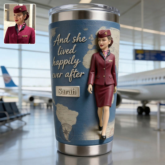 Crew Life Personalisierter Flugbegleiter - Personalisierter Flugbegleiter Becher